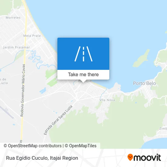 Rua Egídio Cuculo map