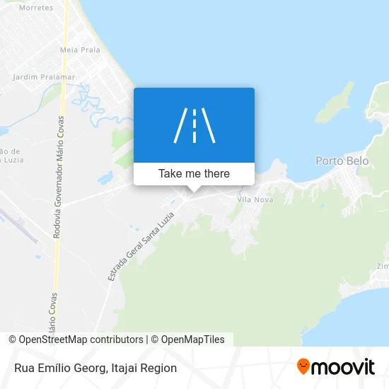 Rua Emílio Georg map