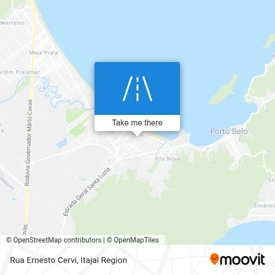 Rua Ernesto Cervi map