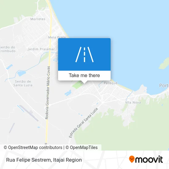 Rua Felipe Sestrem map