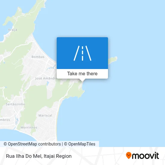 Rua Ilha Do Mel map