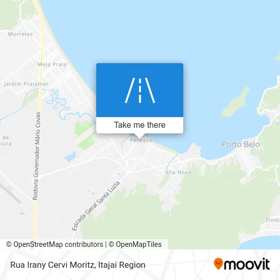 Rua Irany Cervi Moritz map