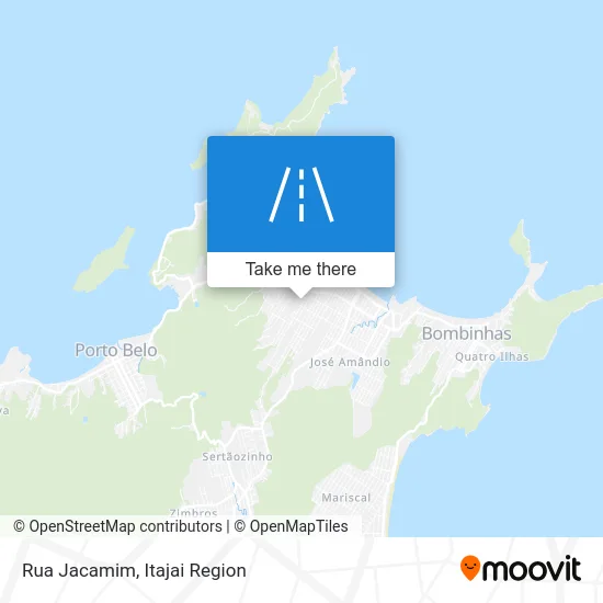 Rua Jacamim map