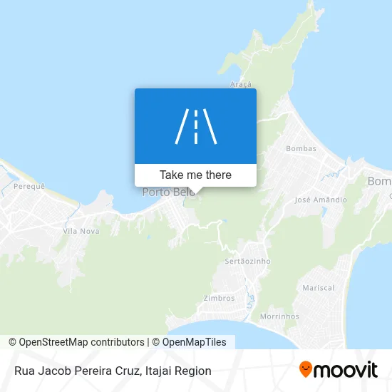 Rua Jacob Pereira Cruz map