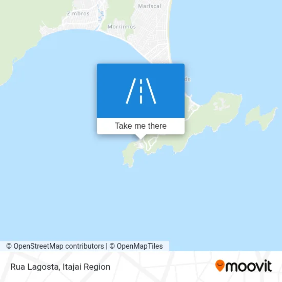 Rua Lagosta map