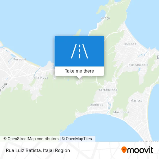 Rua Luiz Batista map