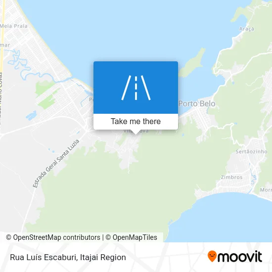 Rua Luís Escaburi map