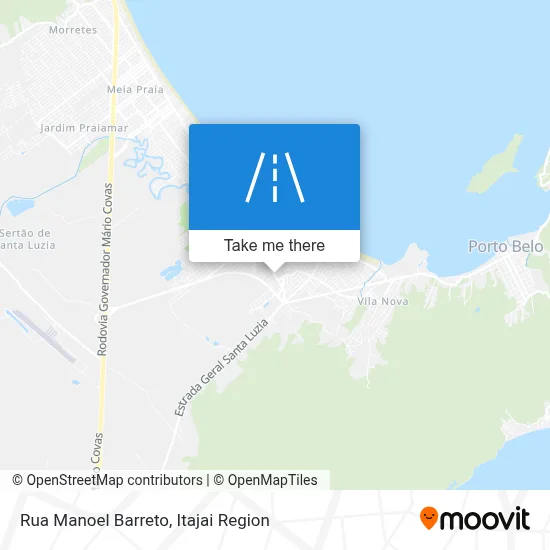 Rua Manoel Barreto map