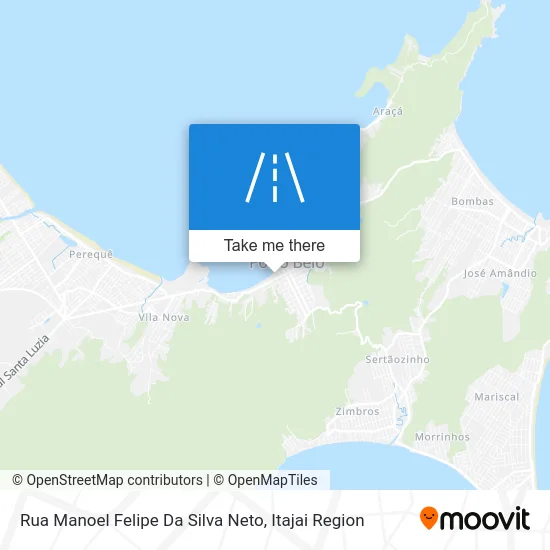 Rua Manoel Felipe Da Silva Neto map