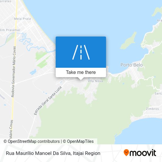 Rua Maurílio Manoel Da Silva map