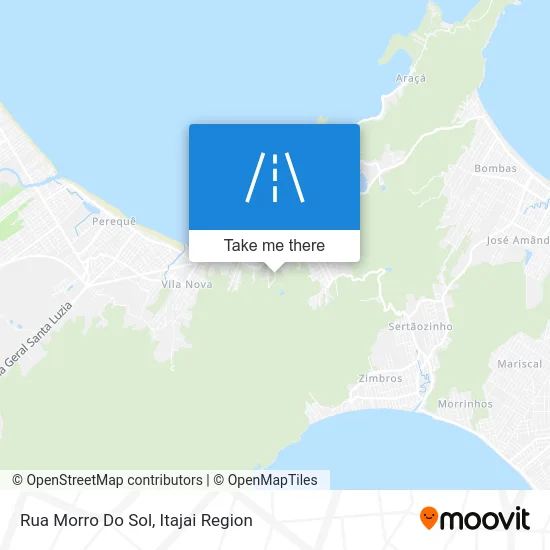 Rua Morro Do Sol map