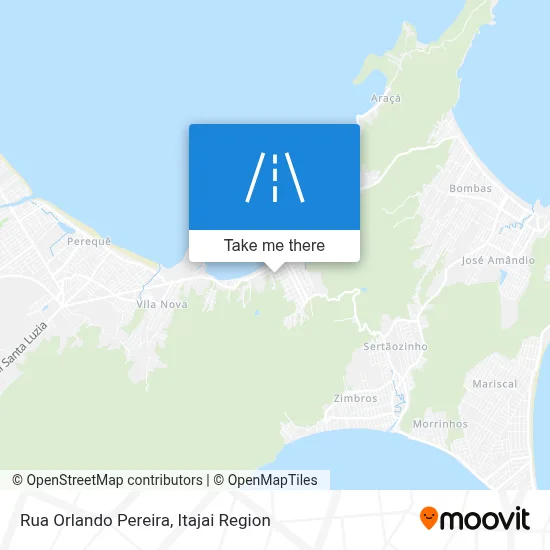 Rua Orlando Pereira map