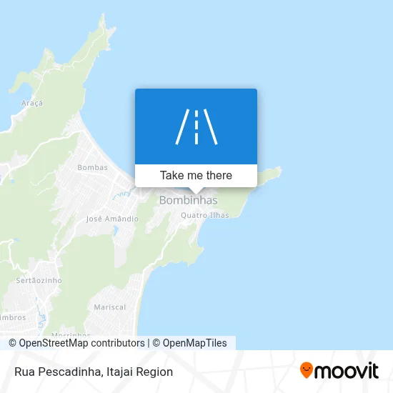 Rua Pescadinha map