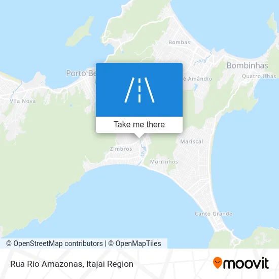 Rua Rio Amazonas map