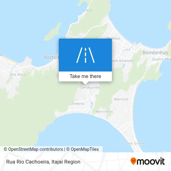 Rua Rio Cachoeira map