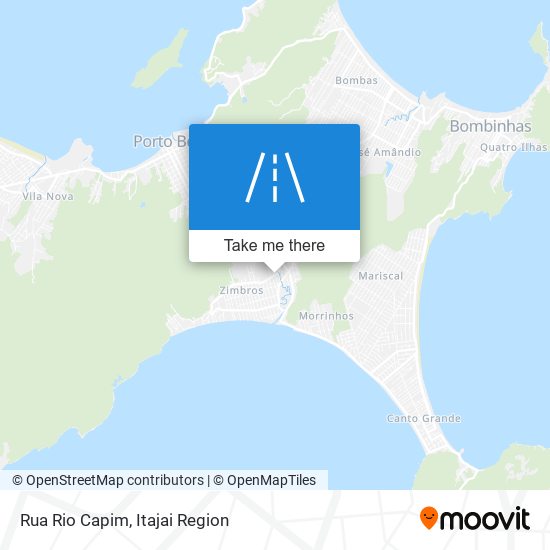 Mapa Rua Rio Capim