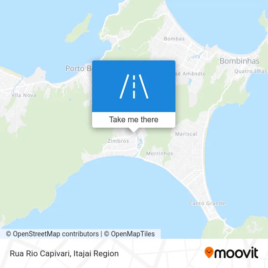 Rua Rio Capivari map