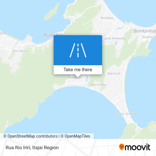 Rua Rio Iriri map