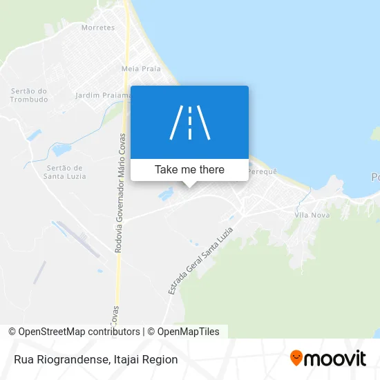 Rua Riograndense map