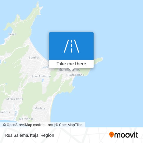 Rua Salema map