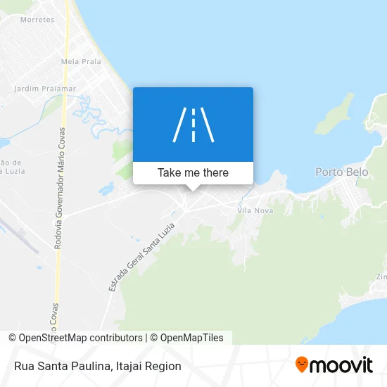 Rua Santa Paulina map