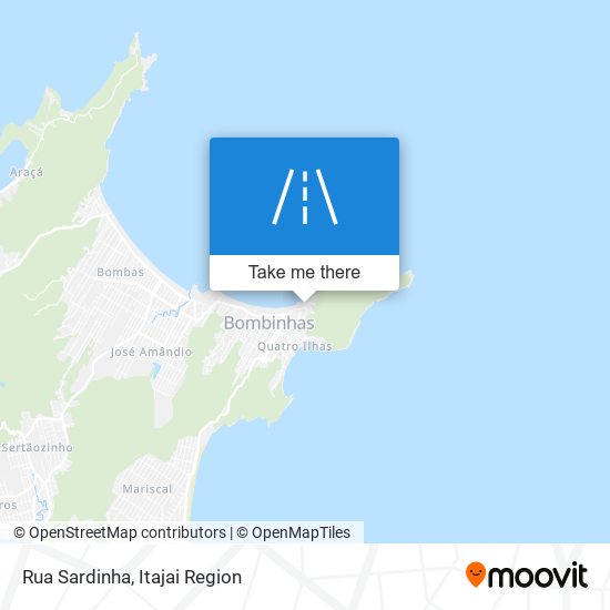 Rua Sardinha map