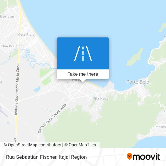 Rua Sebastian Fischer map