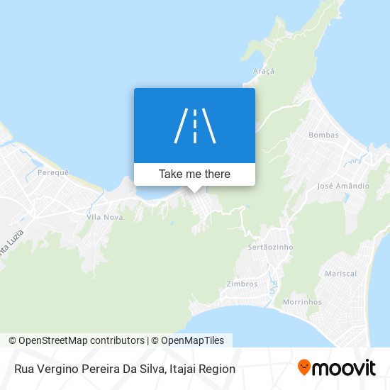 Rua Vergino Pereira Da Silva map