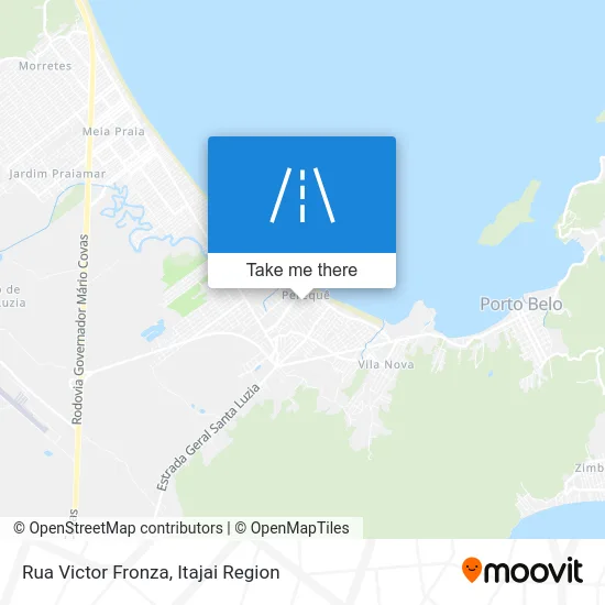 Rua Victor Fronza map