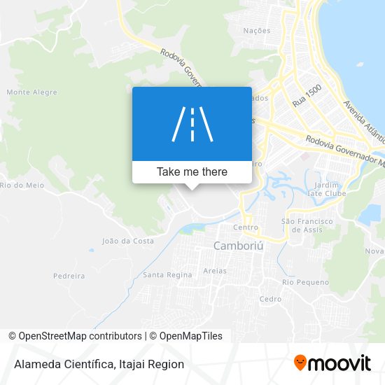 Alameda Científica map