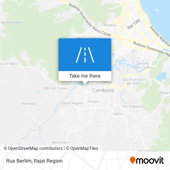Rua Berlim map