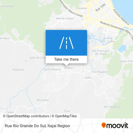 Rua Rio Grande Do Sul map