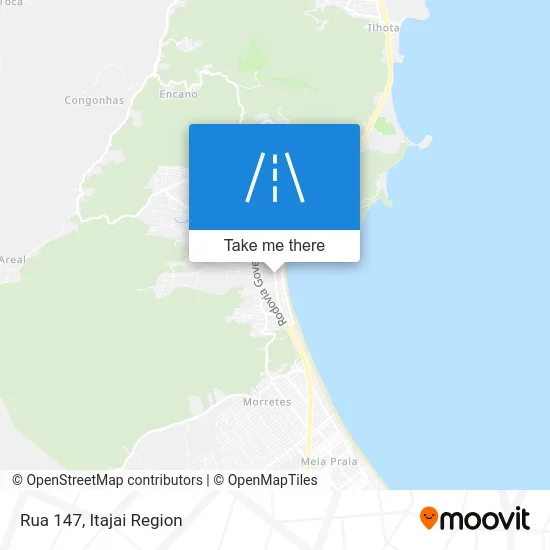 Rua 147 map