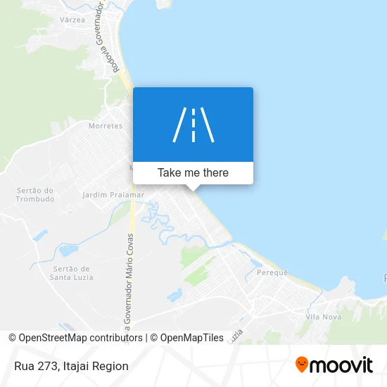 Rua 273 map