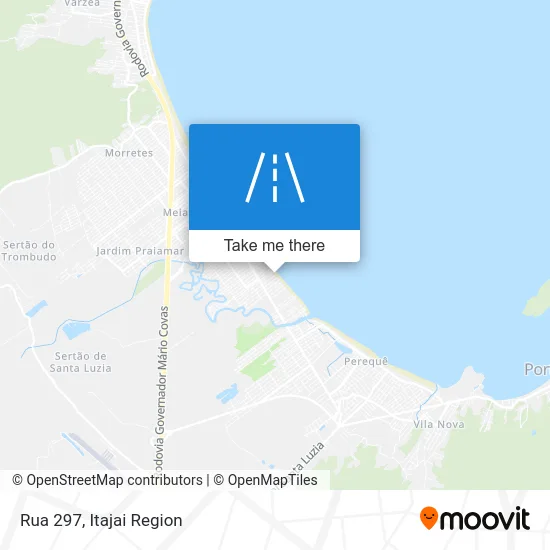 Rua 297 map