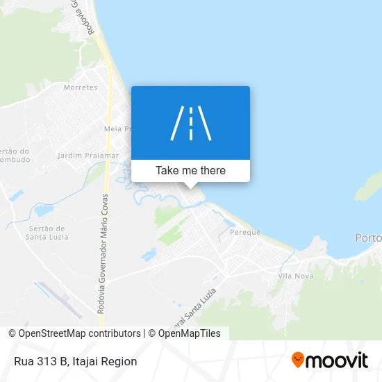 Rua 313 B map