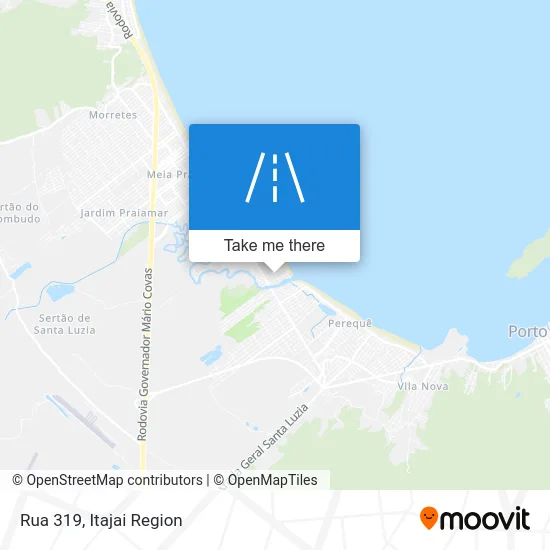 Rua 319 map