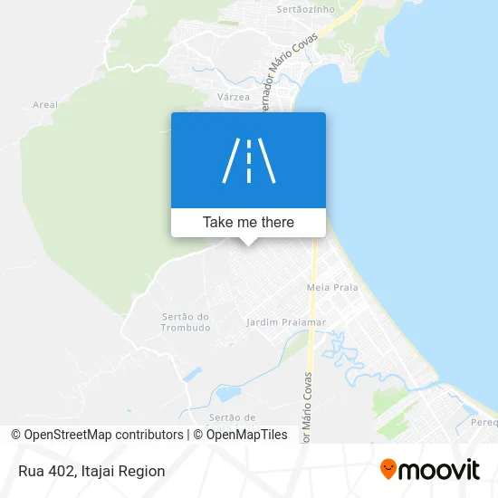 Rua 402 map