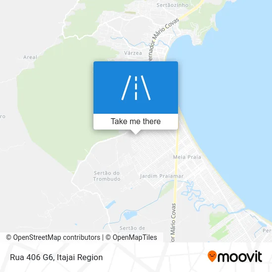Rua 406 G6 map
