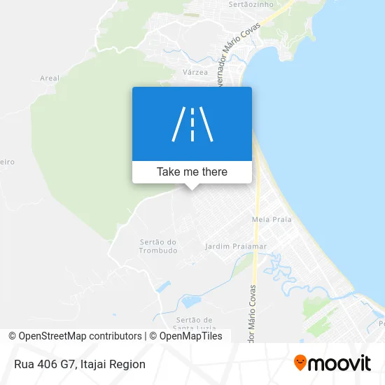 Rua 406 G7 map