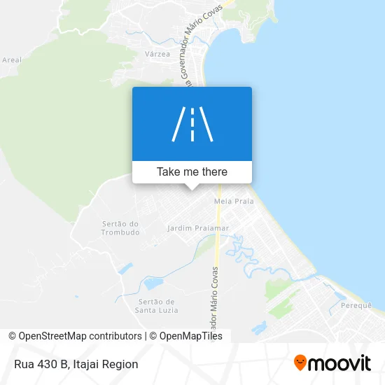 Rua 430 B map