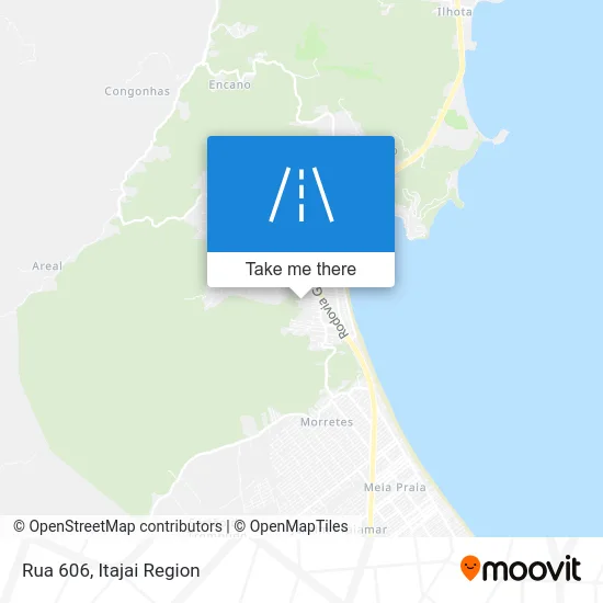 Rua 606 map
