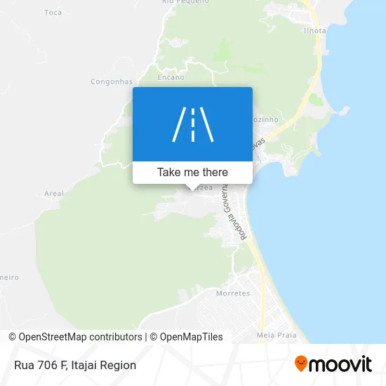 Rua 706 F map
