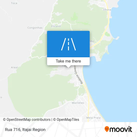 Rua 716 map