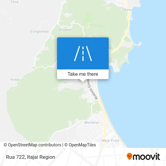 Rua 722 map