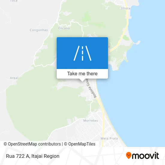 Rua 722 A map