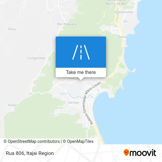 Rua 806 map