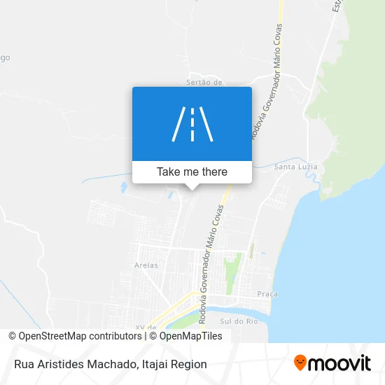 Rua Aristides Machado map