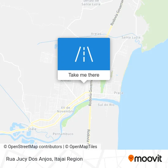 Rua Jucy Dos Anjos map
