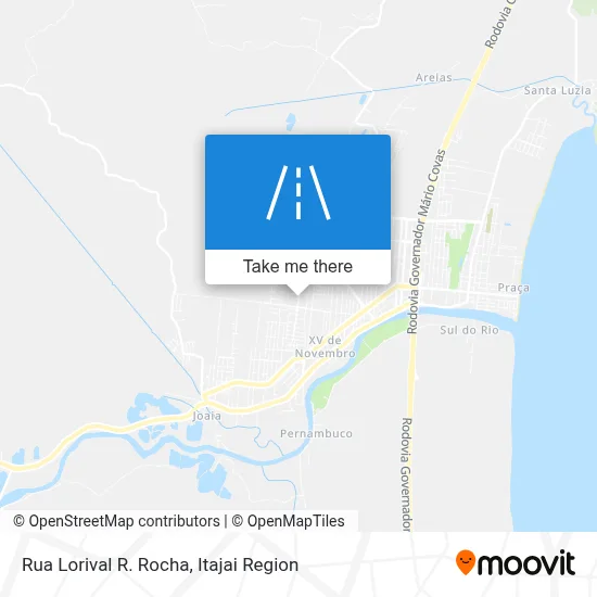 Rua Lorival R. Rocha map